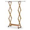 ARREDAMENTI FELIX Wieszak na ubrania - 140 x 32 cm, Brązowy