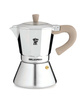 PEZZETTI BELLEXPRESS Aluminiowa kawiarka indukcyjna (6 filiżanek) - Srebrny