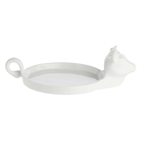 LA PORCELLANA BIANCA FATTORIA Naczynie do serwowania krowa