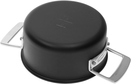 DEMEYERE BLACK 5 Garnek niski z pokrywką 3 ltr