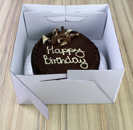 PME Pudełko na ciasto 152 x 152 x 152 mm biały