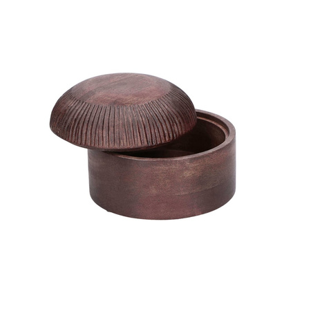 RITUALI DOMESTICI PERSEO Zestaw 2 mis dekoracyjnych z pokrywką 13 x 9 cm