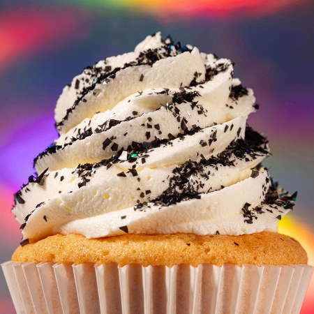 PME Jadalny opalizujący brokat 3 g Czarny