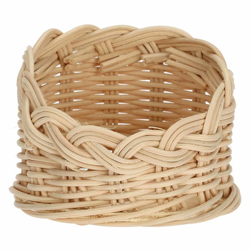 LA PORCELLANA BIANCA MIDOLLINO Wiklinowy kosz na butelkę do oliwy/octu