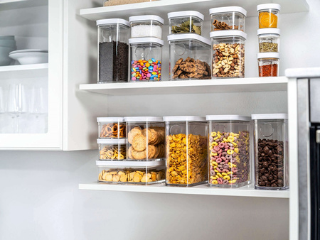 ZWILLING FRESH & SAVE CUBE Plastikowy pojemnik 2L - 4.4 ltr, szary