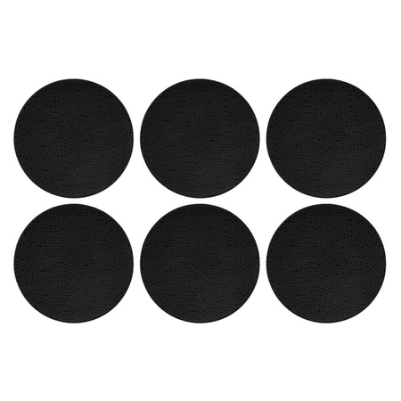 SELTMANN LIFE FASHION GLAMOROUS BLACK Zestaw 6 talerzy do sałatek 22.5 cm