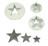 PME Zestaw wycinarek gwiazdki (3 sztuki)