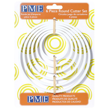 PME Wykrawaczki do ciastek kółka (6 sztuk)