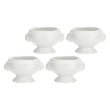 LA PORCELLANA BIANCA CHIMERA Zestaw 4 miseczek Lew 62 ml