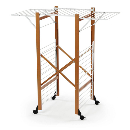 ARREDAMENTI AQUILONE Suszarka na pranie - 132 x 67 cm, Brązowy