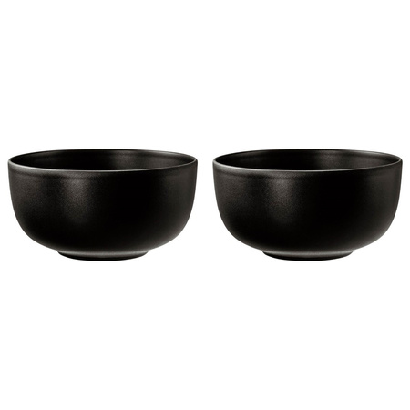 SELTMANN LIBERTY VELVET BLACK Zestaw 2 misek 17.5 cm