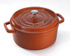 STAUB LA COCOTTE Garnek żeliwny okrągły 5.2 ltr, cynamonowy