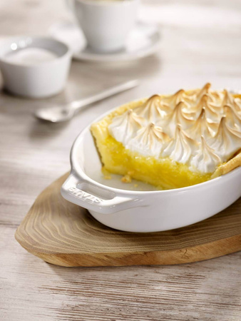 STAUB COOKING Owalny półmisek ceramiczny 1.1 ltr, biały