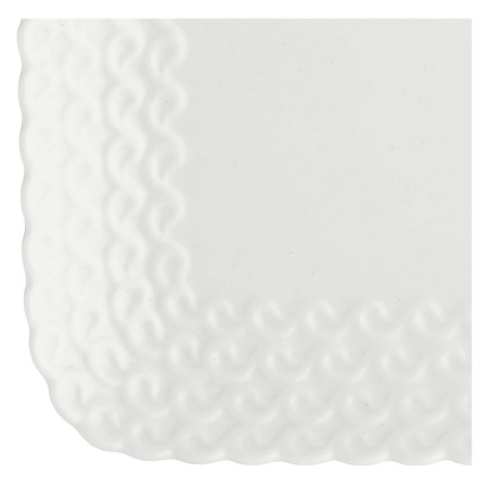 LA PORCELLANA BIANCA MOMENTI Taca do serwowania 20 x 13 cm