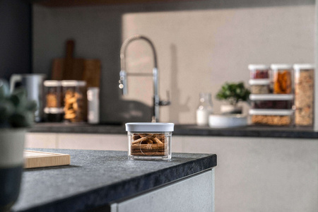 ZWILLING FRESH & SAVE CUBE Plastikowy pojemnik S - 320 ml, szary