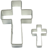 PME Zestaw 2 metalowych foremek krzyż