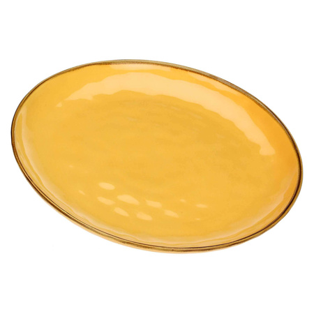 ROSE&TULIPANI CONCERTO OCRA Zestaw 2 półmisków okrągłych 32 cm