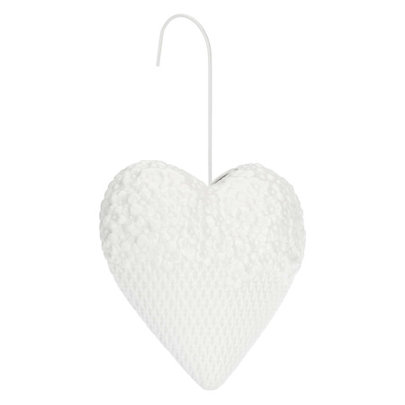 LA PORCELLANA BIANCA LEOPOLDINA Nawilżacz powietrza serce/kwiat 18 cm