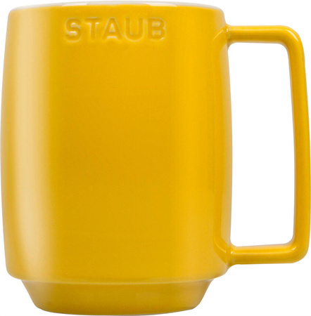STAUB SERVING Kubek ceramiczny - Żółty, 475 ml