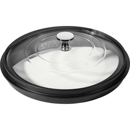STAUB Szklana pokrywka 26 cm, czarny