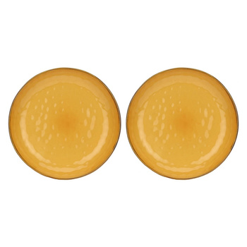 ROSE&TULIPANI CONCERTO OCRA Zestaw 2 misek okrągłych 30 cm