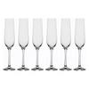 LA PORCELLANA BIANCA NOVELLO Zestaw 6 kieliszków do wina musującego 190 ml