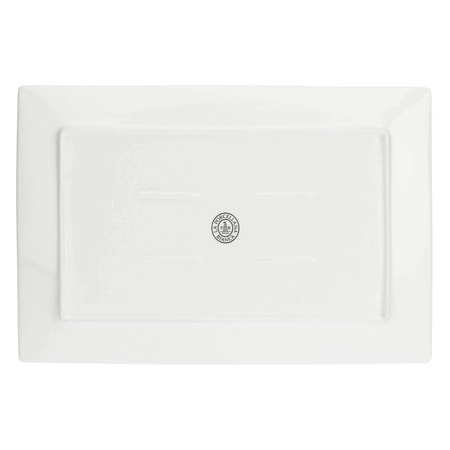 LA PORCELLANA BIANCA ESSENZIALE GOURMET Zestaw 2 tac do serwowania 35 x 23 cm