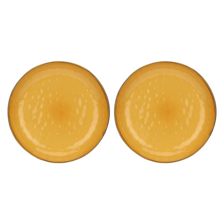 ROSE&TULIPANI CONCERTO OCRA Zestaw 2 misek okrągłych 30 cm