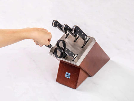 ZWILLING PRO Zestaw 5 noży w bloku samoostrzącym