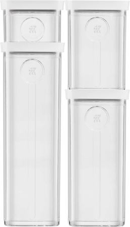 ZWILLING FRESH & SAVE CUBE Plastikowy pojemnik 3S - 1.3 ltr, szary