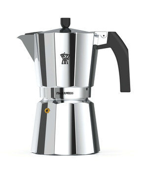 PEZZETTI ITALEXPRESS Aluminiowa kawiarka (9 filiżanek) - Srebrny