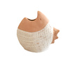 RITUALI DOMESTICI GALLURA Wazon ryba niski 24 x 10 x 24 cm