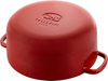 BALLARINI BELLAMONTE Garnek żeliwny okrągły 5.5 ltr, czerwony