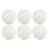 SELTMANN MEADOW GRASSES GREEN Zestaw 6 talerzy obiadowych 27.5 cm