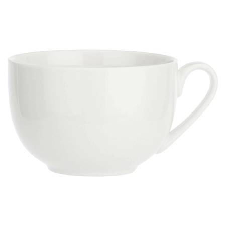 LA PORCELLANA BIANCA CORTE Zestaw 4 filiżanek ze spodkiem 450 ml