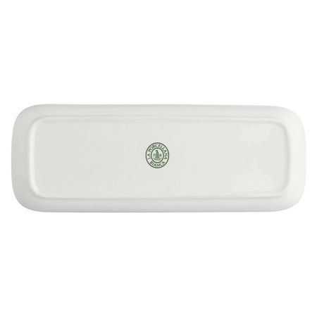 LA PORCELLANA BIANCA ESSENZIALE NEW AGE Zestaw 4 tac prostokątnych 30 x 11 cm