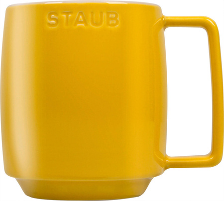 STAUB SERVING Kubek ceramiczny - Żółty, 350 ml