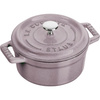 STAUB MINI COCOTTE Mini garnek żeliwny okrągły 250 ml, kwiat wiśni