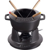 STAUB Zestaw do fondue 16 cm, czarny