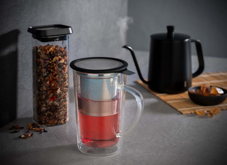 GEFU MIRA Szklanka z zaparzaczem 235 ml