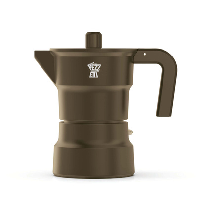 PEZZETTI SOLIDEXPRESS Emaliowana kawiarka (6 filiżanek) - Brązowy