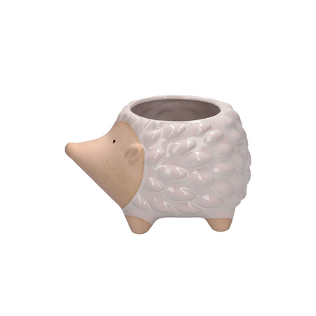 RITUALI DOMESTICI GLIAMICIDELBOSCO Osłonka na doniczkę jeż 20.5 x 13.5 cm