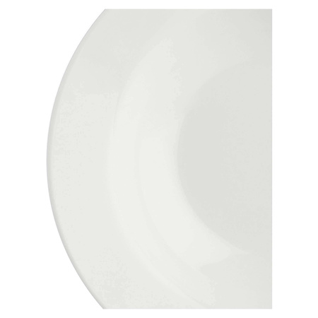 LA PORCELLANA BIANCA ESSENZIALE Zestaw 6 talerzy do zupy z rantem 23 cm