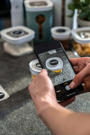 ZWILLING FRESH & SAVE CUBE Plastikowy pojemnik 3M - 2.9 ltr, szary