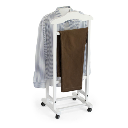 ARREDAMENTI MIXER Wieszak do sypialni - 105 x 46 cm, biały