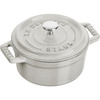 STAUB MINI COCOTTE Mini garnek żeliwny okrągły 250 ml, truflowy