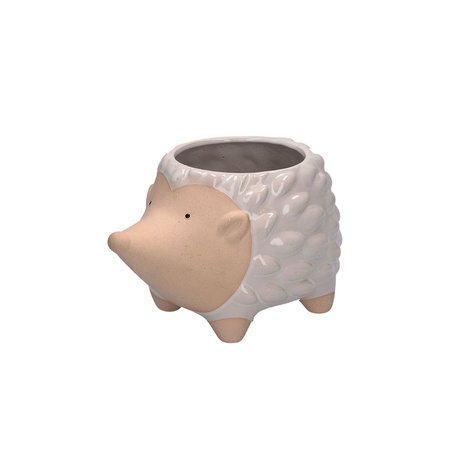 RITUALI DOMESTICI GLIAMICIDELBOSCO Osłonka na doniczkę jeż 20.5 x 13.5 cm