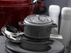 STAUB MINI COCOTTE Mini garnek żeliwny okrągły 250 ml, grafitowy