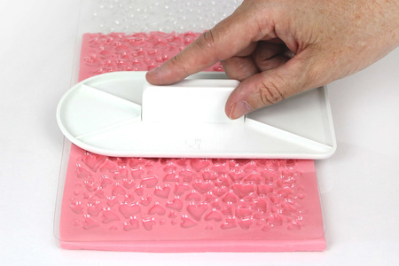 PME Mata strukturalna do masy cukrowej (mini serduszka)