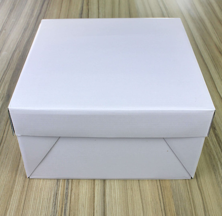 PME Pudełko na ciasto 152 x 152 x 152 mm biały